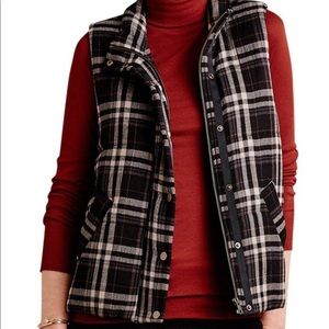 Anthropologie Jackets & Coats - Anthropologie Hei Hei Quincy Plaid Vest in Black Anthropologie Jackets & Coats - Anthropologie Hei Hei Quincy Plaid Vest in Black